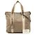 Bolso Satchel Prada de lona Canapa beige con logo - vista 7