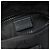 Borsa a tracolla Gucci GG in nylon nero con banda Web - vista 5