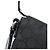 Borsa a tracolla Gucci GG in nylon nero con banda Web - vista 6