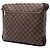 Borsa a tracolla Louis Vuitton Damier Ebene Brooklyn MM Marrone - vista 2