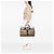 Borsa da viaggio Burberry Haymarket Check Canvas Nera Nero - vista 6