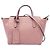 Bolsa Mini Swing Gucci em couro de bezerro rosa