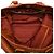 Sac cabas convertible ouvert Prada Vitello Daino Orange - vue 4