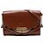 Borsa a tracolla Bridle Abbott Burberry in pelle marrone e tela House Check