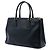 Bolsa Prada Medium Saffiano Lux Galleria Double Zip Preta Preto - vista 2