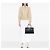 Bolsa Prada Medium Saffiano Lux Galleria Double Zip Preta Preto - vista 6