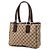 Borsa Tote Gucci GG Canvas Beige - vista 2