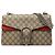 Borsa a tracolla Gucci Dionysus Medium GG Supreme Rossa Rosso