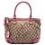 Borsa Satchel Gucci GG Canvas Sukey Beige