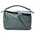 Bolsa Puzzle Medium em pele de bezerro azul LOEWE
