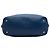 Borsa Tote Satchel Convertibile Prada Vitello Daino Blu con Cerniera Laterale - vista 3