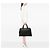 Borsa da viaggio Gucci GG in nylon nera Nero - vista 6