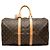 Borsa da viaggio Louis Vuitton Monogram Keepall 45 Marrone