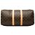 Borsa da viaggio Louis Vuitton Monogram Keepall 45 Marrone - vista 3