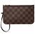 Louis Vuitton Damier Ebene Neverfull PM Täschchen Braun