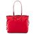 Tote Prada em Tessuto vermelho com acabamentos em Saffiano