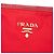 Tote Prada em Tessuto vermelho com acabamentos em Saffiano - vista 5