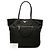 Tote Sac cabas Prada Tessuto noir - vue 7