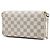 Borsa a tracolla Louis Vuitton Damier Azur Pochette Felicie bianca Bianco - vista 2