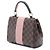 Borsa Bond Street BB Louis Vuitton Damier Ebene Marrone - vista 2
