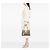 Padlock Borsa Tote Gucci Medium GG Supreme con Lucchetto Beige - vista 6