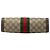 Borsa a Tracolla Gucci Small GG Supreme Web Ophidia con Catena Beige - vista 3