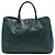 Borsa Tote Prada Large Saffiano Lux Gardeners Verde