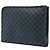 Borsa a pochette Louis Vuitton Damier Graphite Pochette Jour GM nera Nero - vista 2