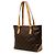 Borsa Tote Cabas Piano Louis Vuitton Monogram Marrone - vista 2