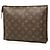 Brown Louis Vuitton Monogram Toiletry Pouch 26 Clutch Bag - view 2