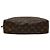Borsa a Clutch Louis Vuitton Monogram Trousse Toilette 28 Marrone - vista 3