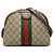 Borsa a tracolla Gucci Small GG Supreme Web Ophidia Dome Beige