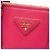 Borsa Prada Mini Saffiano Lux Galleria Double Zip Rosa - vista 5