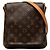 Borsa a tracolla con lunga cinghia Louis Vuitton Monogram Musette Salsa PM Marrone