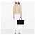 Borsa Tote Herbag Cabas MM Hermès in Toile e Vache Hunter nera Nero - vista 6