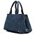 Prada Denim Canapa Logo Tote Satchel blau - Ansicht 2