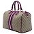Borsa Boston Gucci Medium GG Supreme Joy Web Beige - vista 2