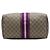 Borsa Boston Gucci Medium GG Supreme Joy Web Beige - vista 3