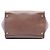Double Bolso Prada Glace Calf de doble asa y doble bolsillo, Marrón Castaño - vista 3