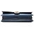 Borsa a tracolla con catena Gucci Dollar in vitello blu con G intrecciate - vista 3