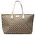 Beige Gucci Large GG Supreme Tote