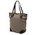 Borsa Tote Gucci GG Canvas GG Charm Beige - vista 2