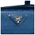 Borsa Tote Satchel Prada Saffiano Soft a tre tasche, blu - vista 5