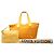 Saco Tote Louis Vuitton Monogram Cabas Ipanema PM Amarelo - vista 7