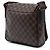 Borsa a tracolla Louis Vuitton District PM Damier Ebene Marrone - vista 2