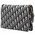 Autre Marque Borsa a tracolla Wallet on Chain Saddle Pouch in tela Dior Oblique blu - vista 2