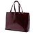 Borsa Tote Louis Vuitton Monogram Vernis Wilshire MM Rossa Rosso - vista 2