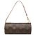 Louis Vuitton Monogram Papillon Pochette Handtasche Braun