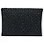 Clutch Micro Dot in Nappa Intrecciato Bottega Veneta nera Nero