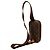 Borsa a tracolla Louis Vuitton Monogram Pochette Gange Marrone - vista 2